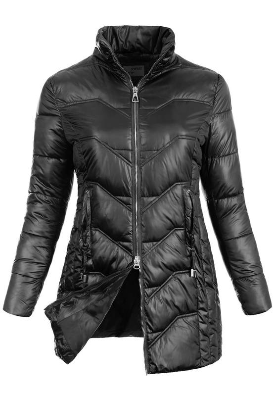 Damska Kurtka Pikowana Rita Czarna