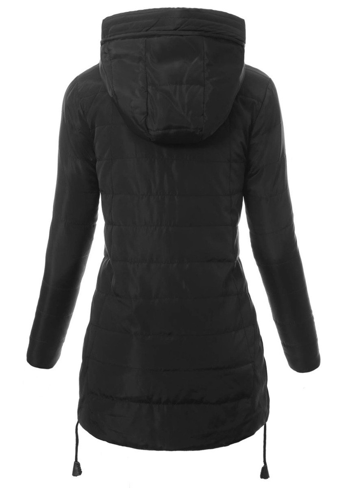 Damska Wiosenna Ortalionowa Kurtka Tola Czarna