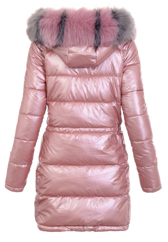 Damska Kurtka Ortalionowa Adelajda Różowa
