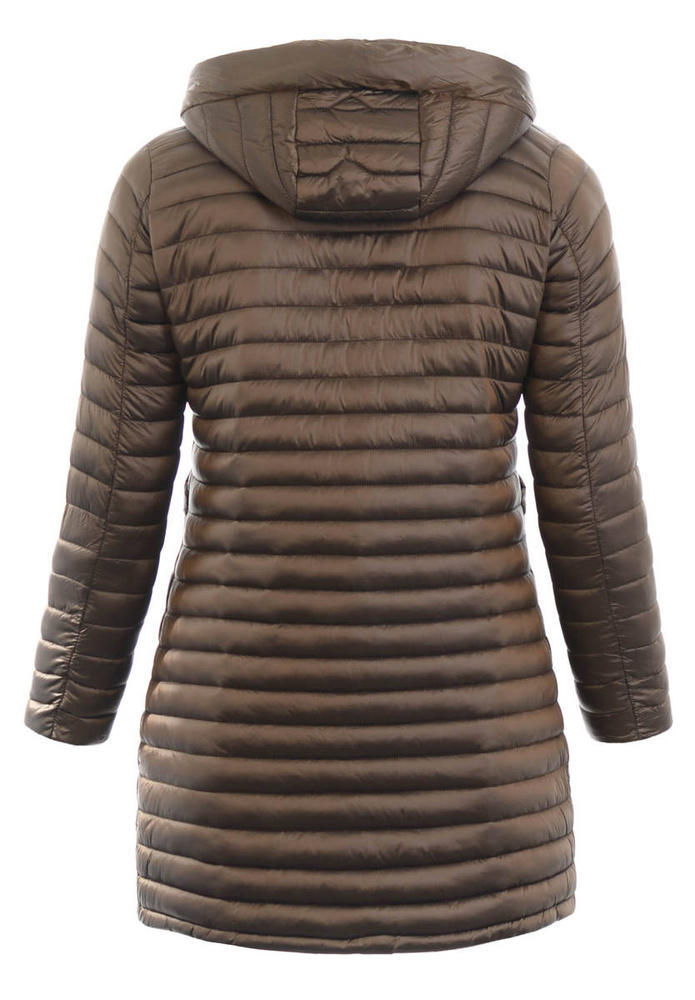 Damska Kurtka Ortalionowa Wiosenna Romana Brązowa