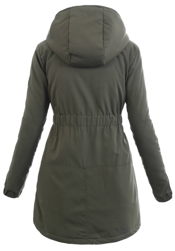 Damska Wiosenna Kurtka Rebeka  Zielona