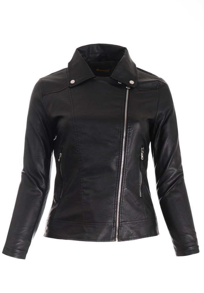 Damska Kurtka Ramoneska Izabela Czarna