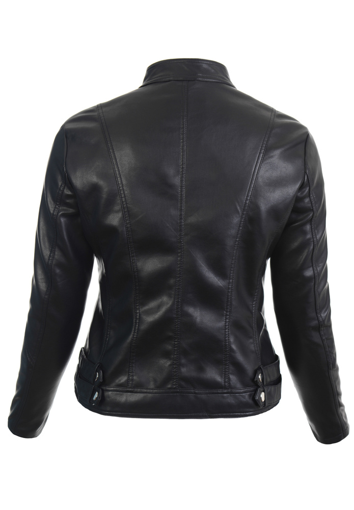 Damska Kurtka Ramoneska Emiliana Czarna