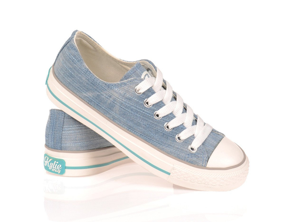 Niskie Trampki Tenisówki Jeansowe