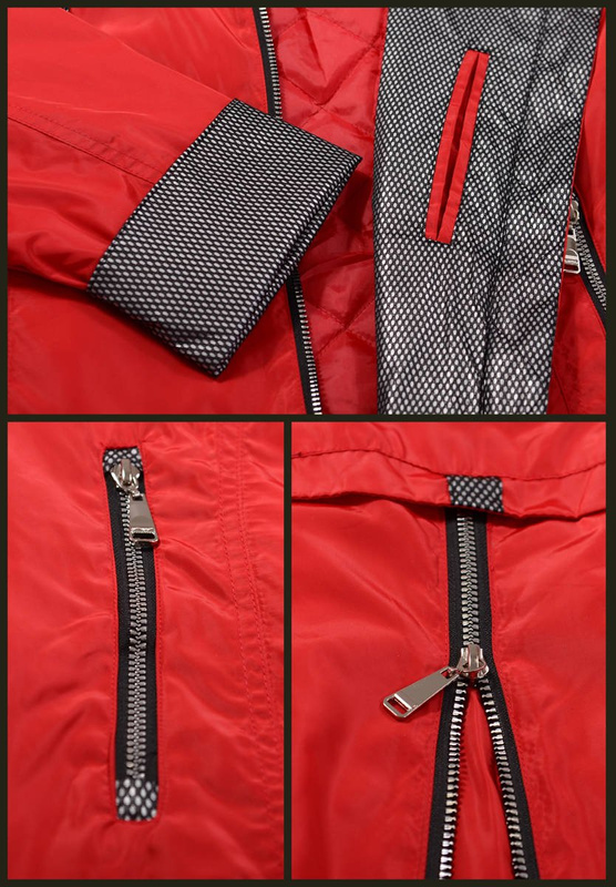 Damska Wiosenna Kurtka Anna Granatowa