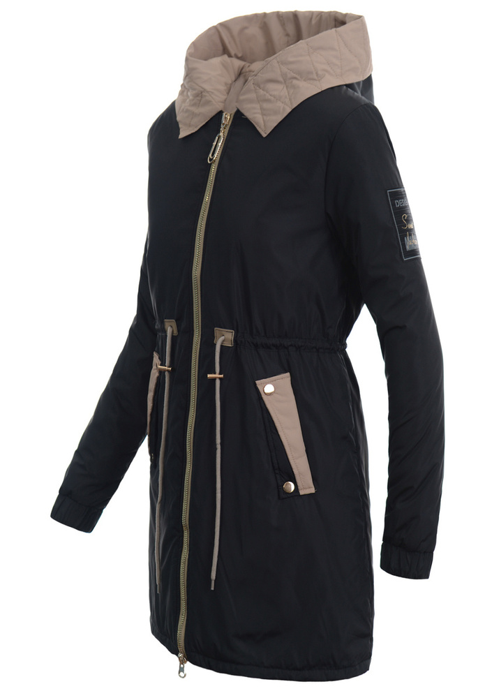 Damska Kurtka Przejściowa Wiosenna Cameron Czarna