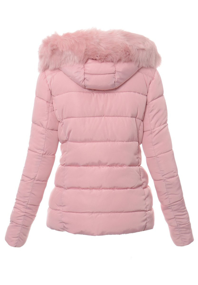 Damska Zimowa Kurtka Ortalionowa Sonia Różowa