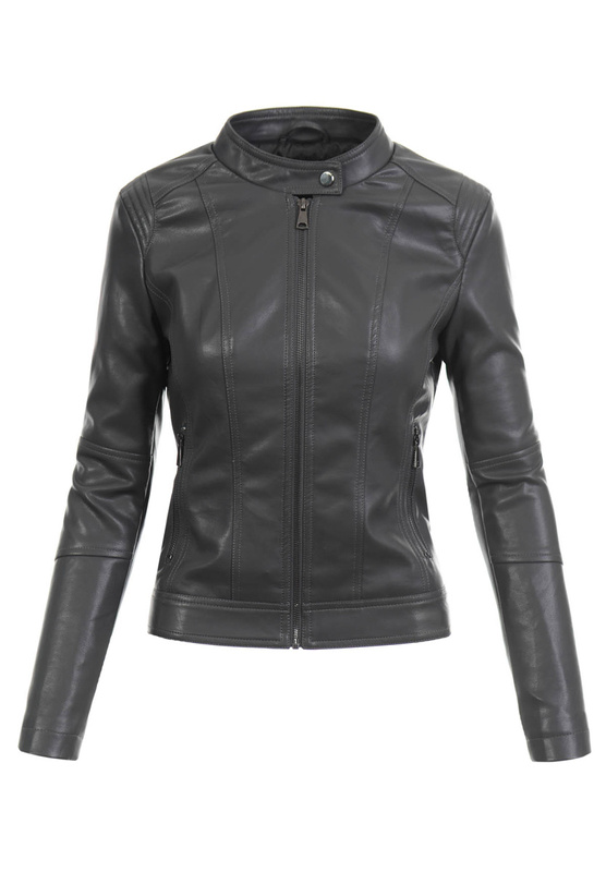 Damska Kurtka Ramoneska Asteria Grafitowa