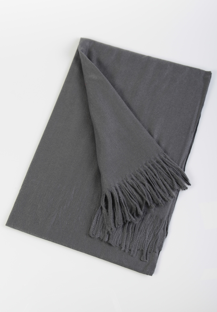 Szal Damski Grafitowy