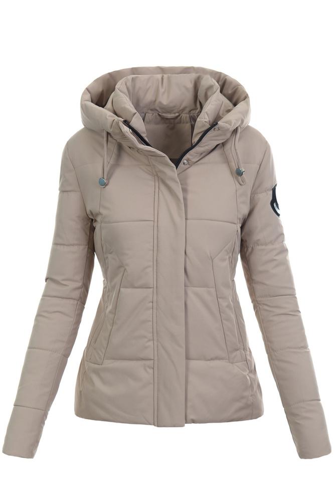 Damska Kurtka Zimowa Paula Cappuccino
