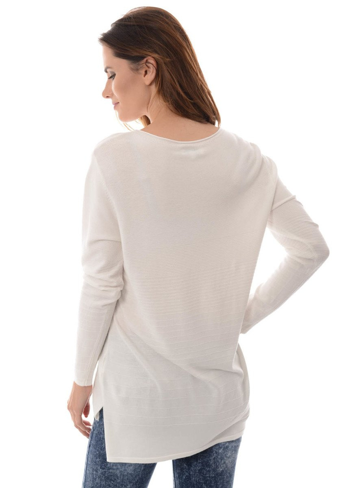 Damska Bluzka Sweterek Biały