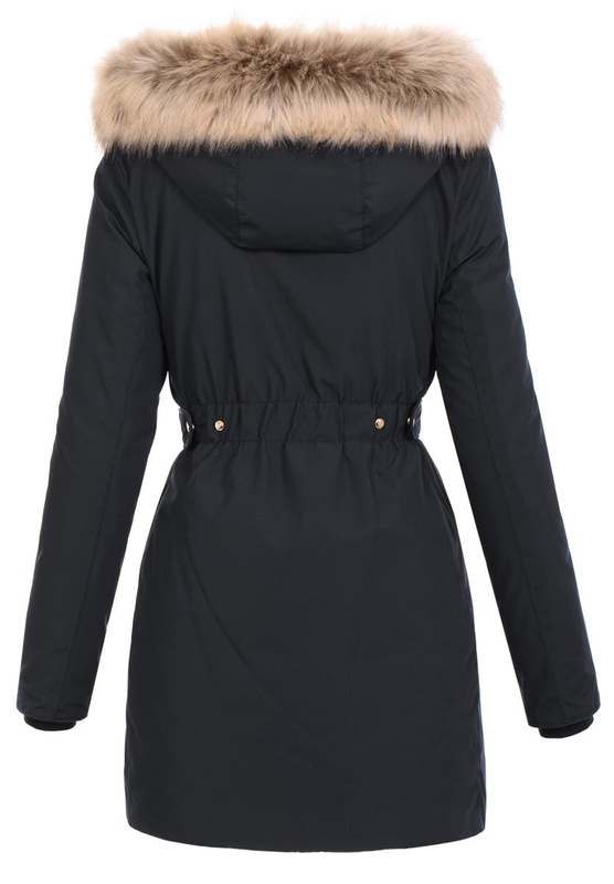 Zimowa Kurtka Parka Mirela Czarna