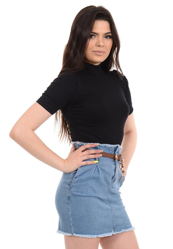 Damska Spódnica Jeansowa Niebieska