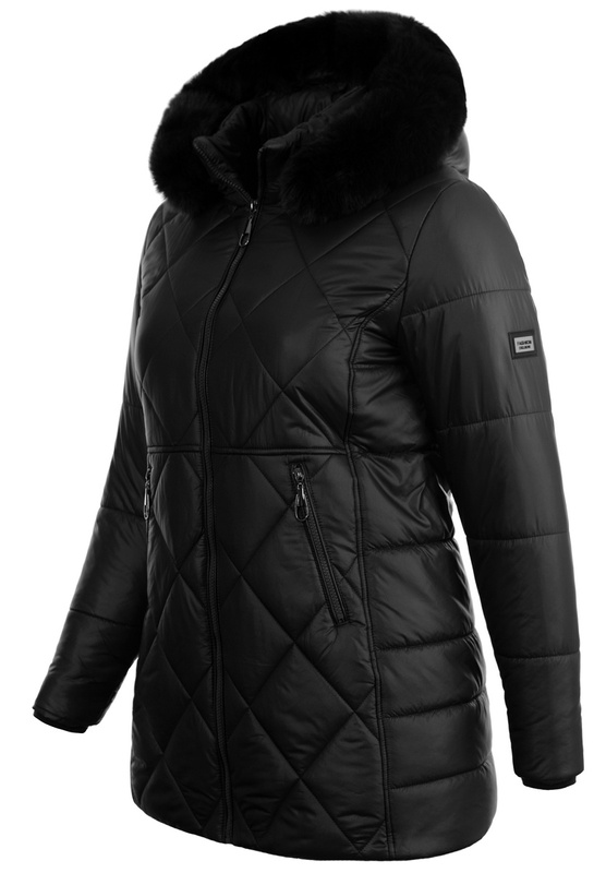 Damska Kurtka Ortalionowa Aldona Czarna