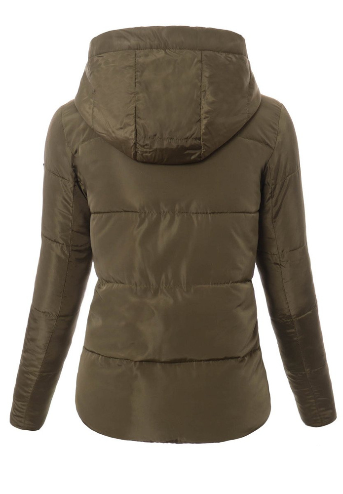Damska Zimowa Kurtka Ortalionowa Ludmiła Zielona