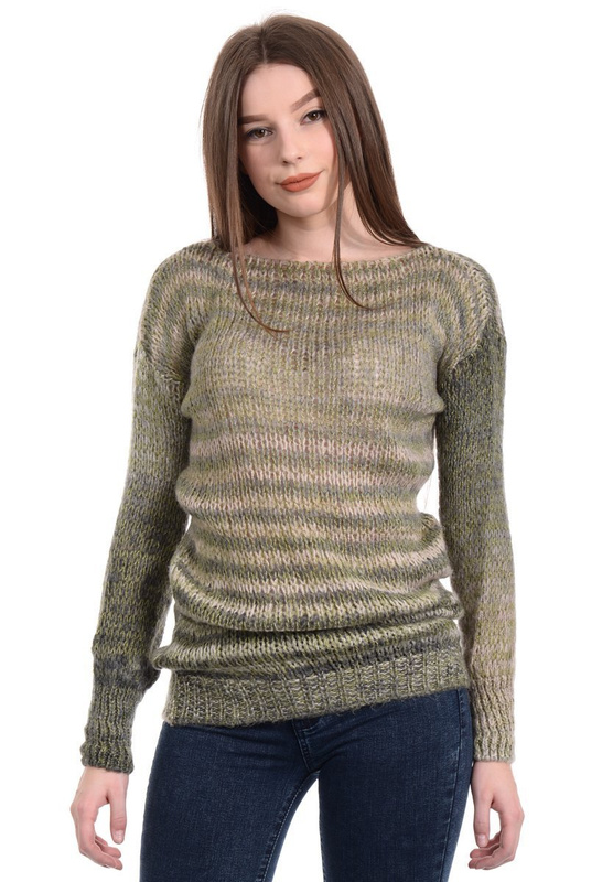 Damski Sweter Zielony