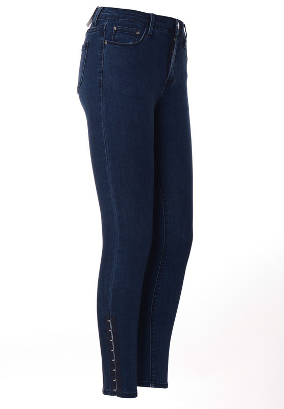 Damskie Spodnie Granatowe