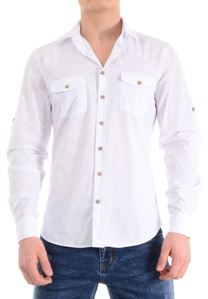 Męska Koszula Biała