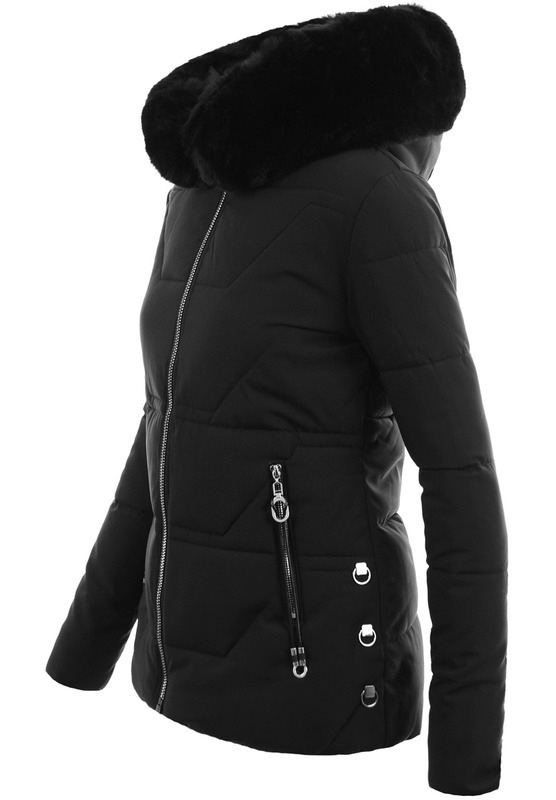 Damska Kurtka Ortalionowa Izolda Czarna