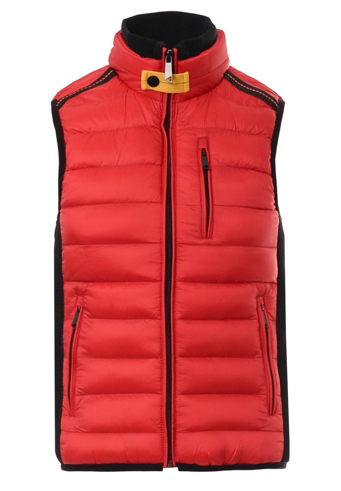 Męska Kamizelka Bezrękawnik Czerwony