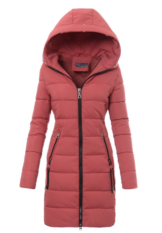 Kurtka Zimowa Karolina Różowa