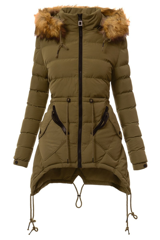 Damska Kurtka Ortalionowa Zielona