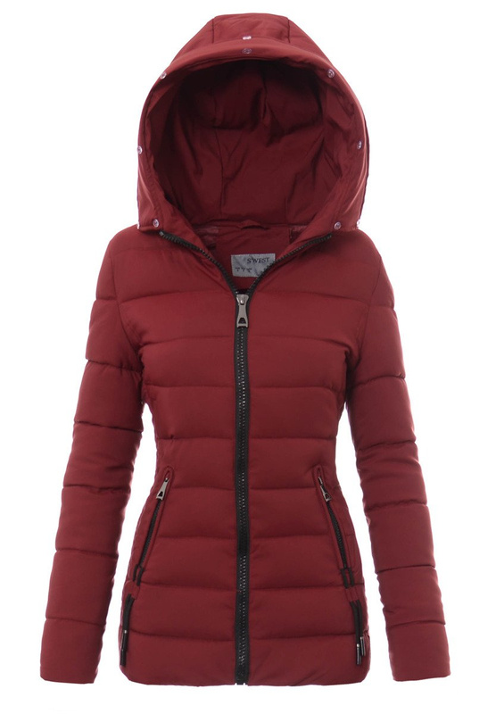 Kurtka Zimowa Zofia Bordowa