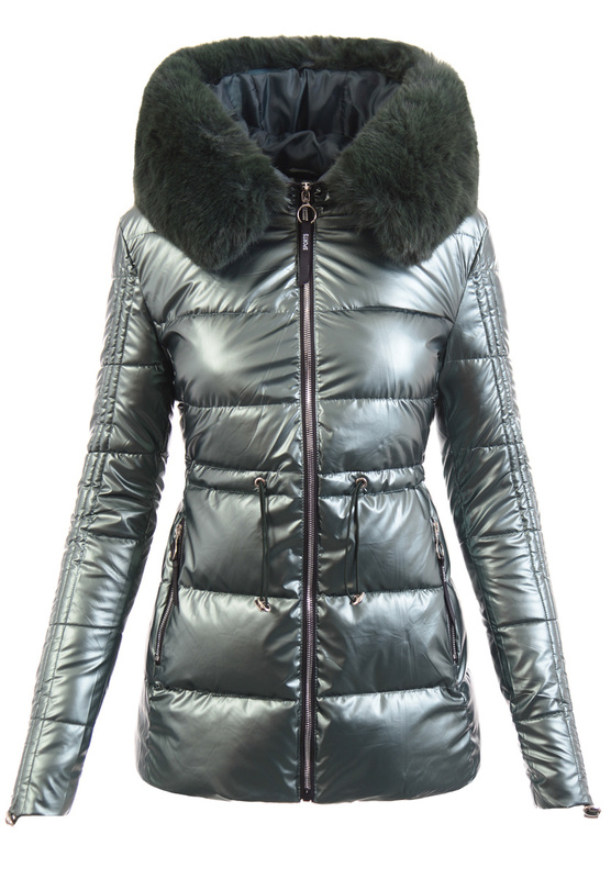 Damska Kurtka Ortalionowa Ariela Zielona