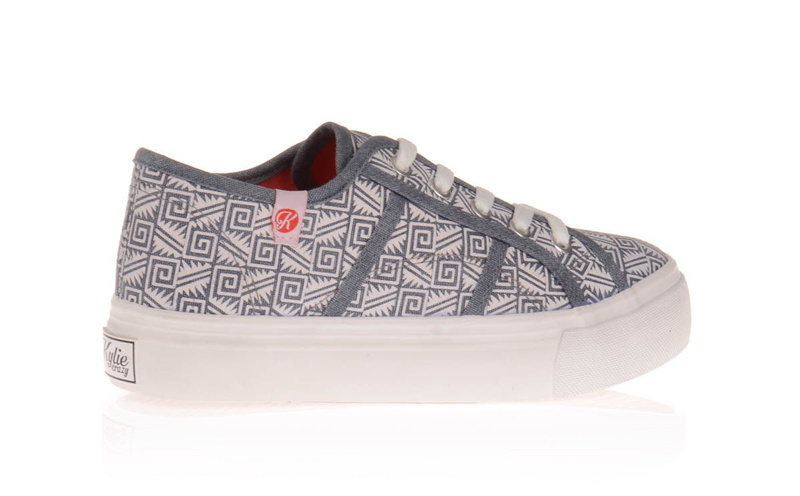 Trampki Tenisówki Creepersy Kylie Szare