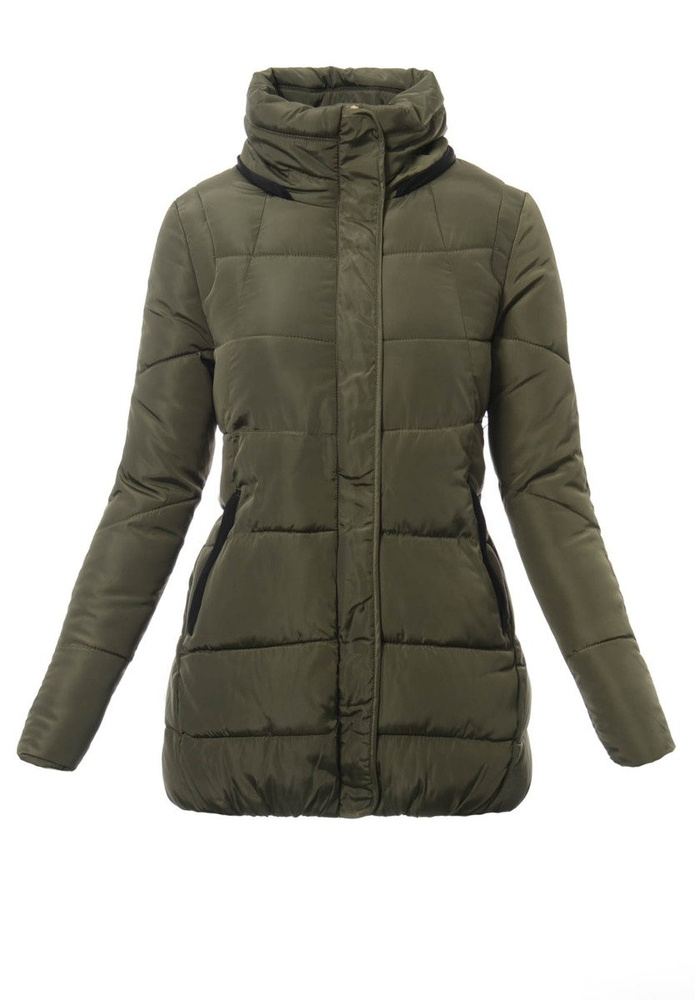 Damska Zimowa Kurtka Ortalionowa Renata Zielona