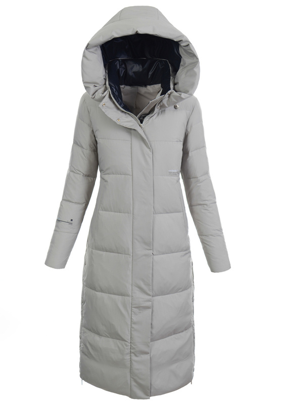 Damska Kurtka Ortalionowa Długa Waleria Oliwkowa