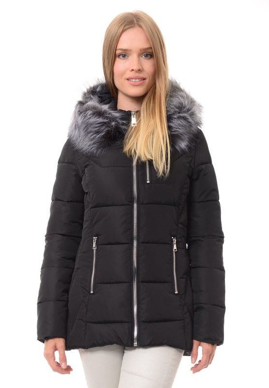 Kurtka Zimowa Joanna Czarna