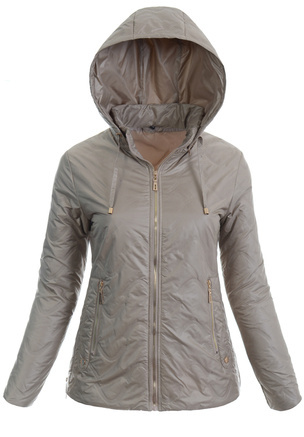 Damska Kurtka Przejściowa Wiosenna Pelagia Cappuccino