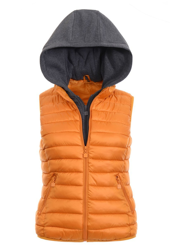 Damska Kamizelka Bezrękawnik Kasandra Camel