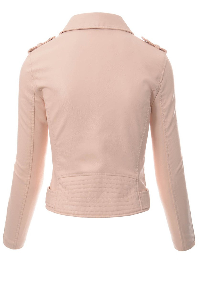 Rewelacyjna Damska Kurtka Ramoneska Jadwiga Różowa