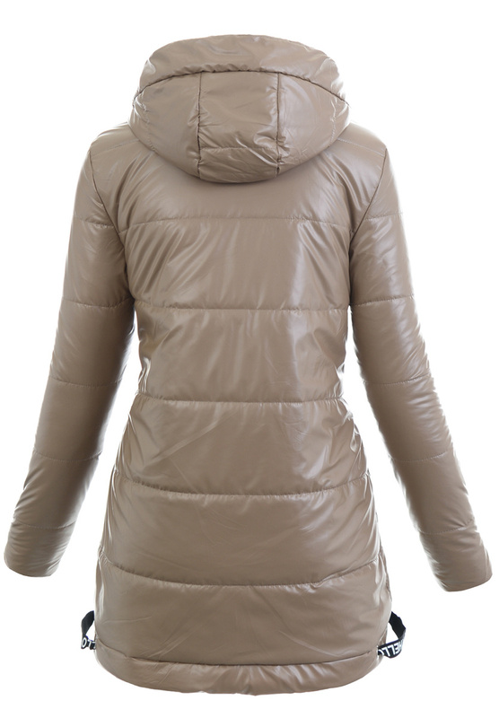 Damska Kurtka Przejściowa Wiosenna Marta Cappuccino