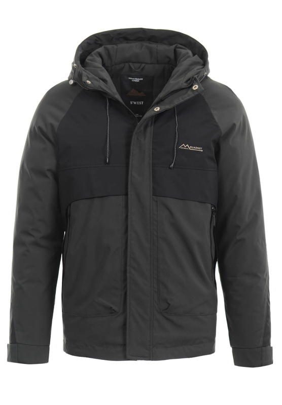 Męska Zimowa Kurtka Bartek Czarna