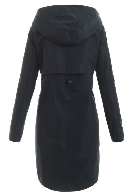 Damska Kurtka Parka Wiosenna Zyta Ciemno Granatowa