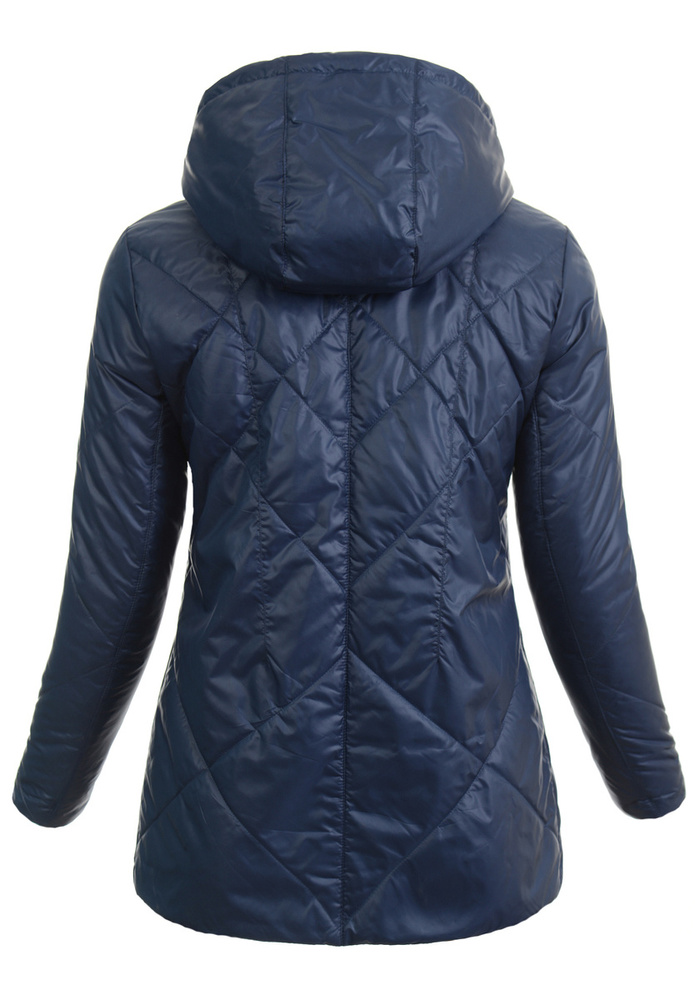 Damska Kurtka Przejściowa Wiosenna Oktawia Niebieska