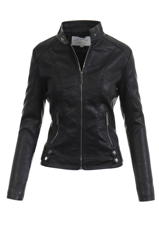 Damska Kurtka Ramoneska Kinga Czarna