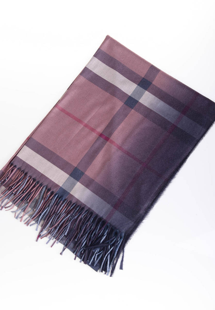 Szal Damski Ciemno Różowy