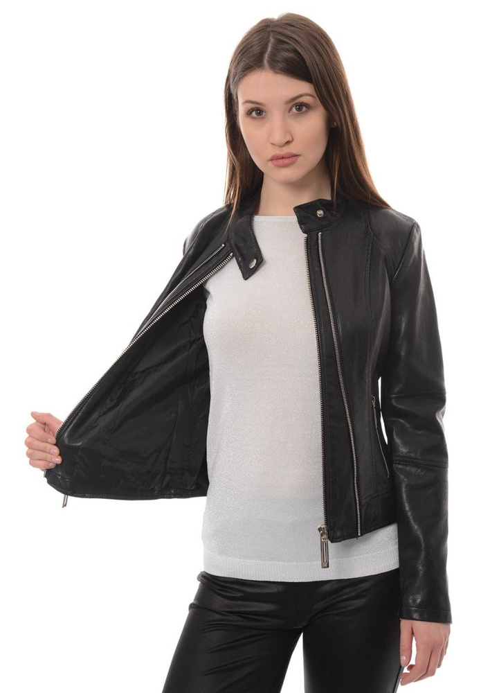 Rewelacyjna Damska Kurtka Ramoneska Arleta Czarna