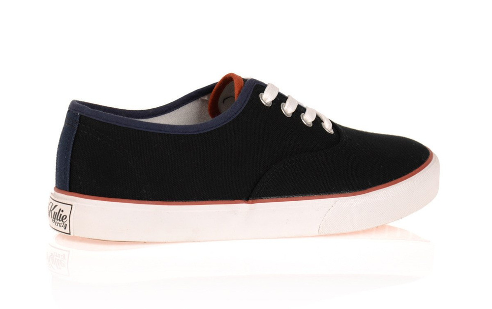 Męskie Trampki Tenisówki Czarne