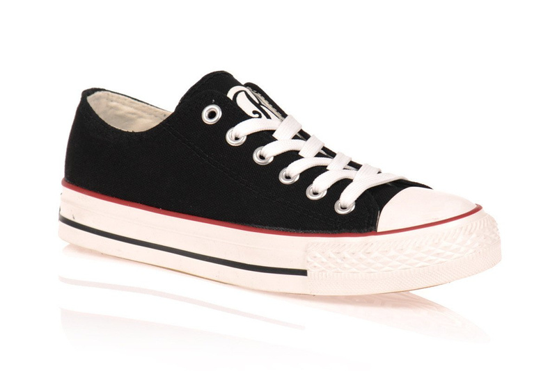 Niskie Trampki Tenisówki Black