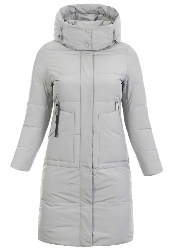 Damska Kurtka Pikowana Długa Amber Miętowa