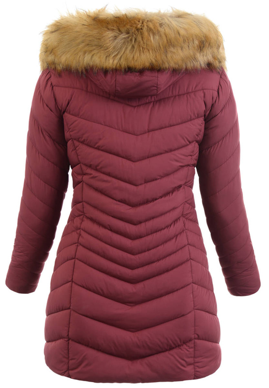 Damska Kurtka Ortalionowa Bogusława Bordowa