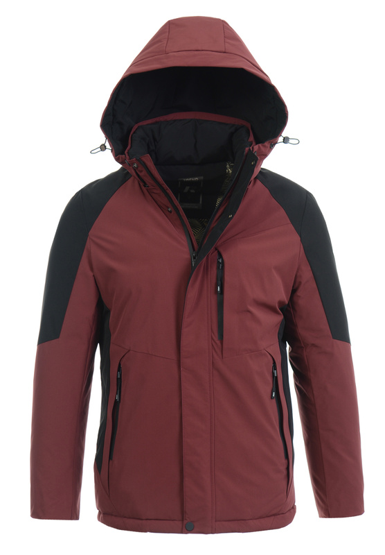 Męska Zimowa Kurtka Jakub Bordowa