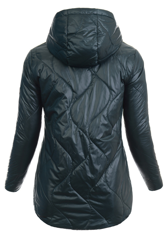 Damska Wiosenna Kurtka Andrea Zielona