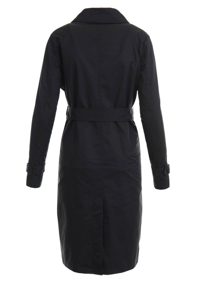 Damska Wiosenna Kurtka Płaszcz Parka Nancy Czarna