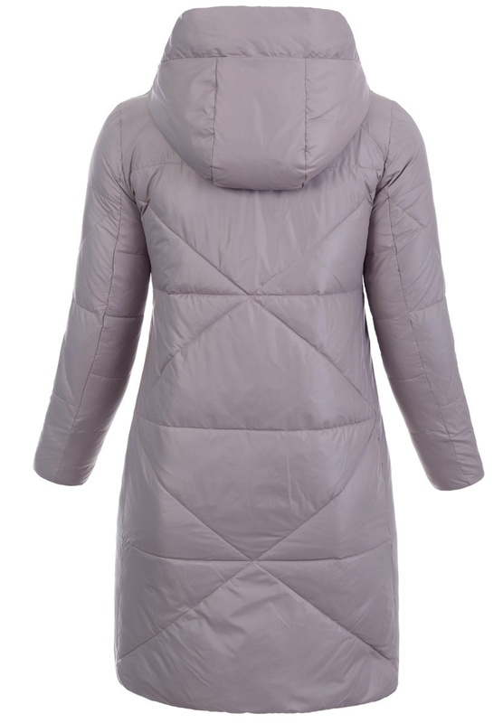 Damska Kurtka Pikowana Długa Filomena Beżowa